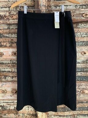 NWT Banana Republic Faux Wrap Midi Pencil Skirt, Office, Size 6P